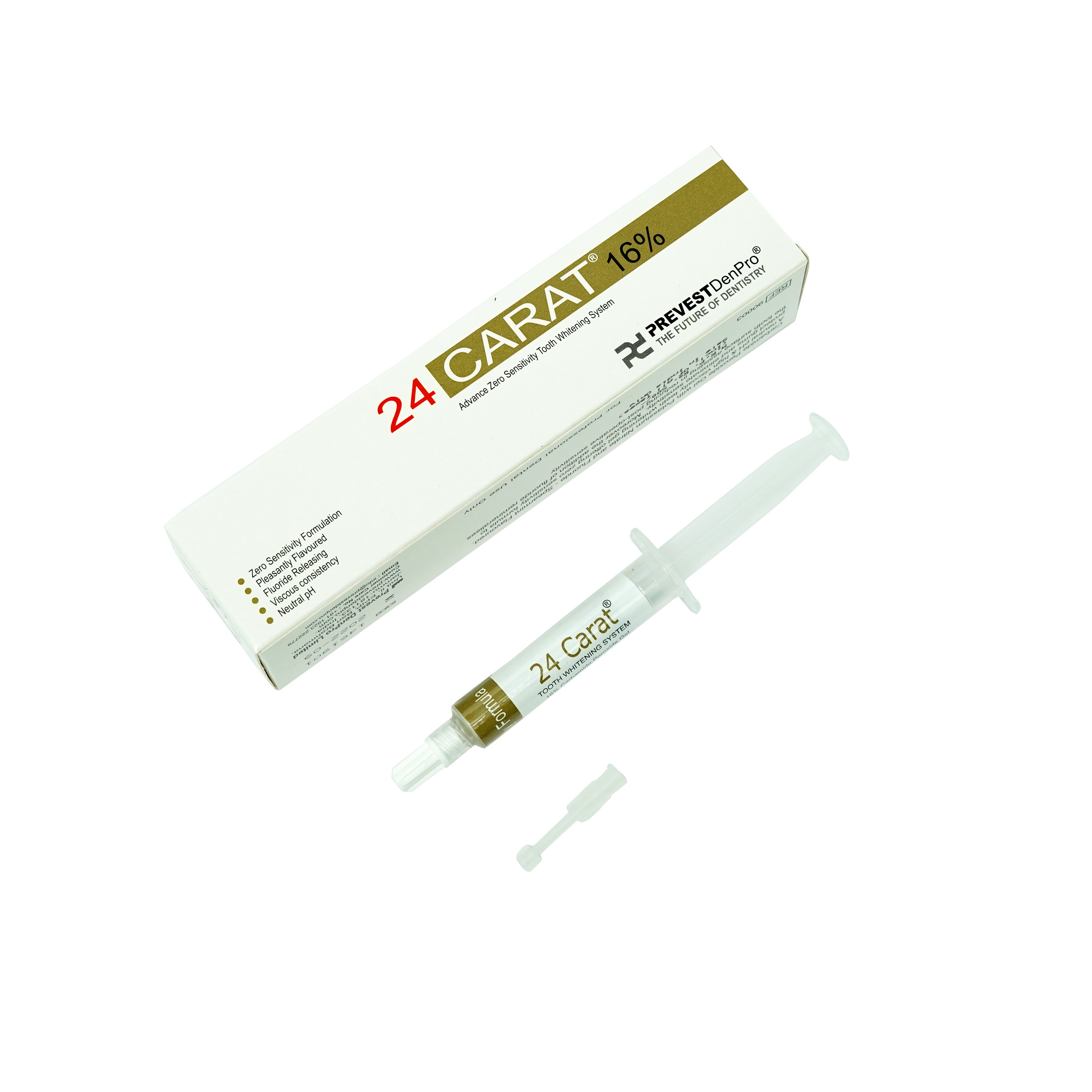 Prevest Denpro 24 Carat 16% Teeth Bleaching 5ml Syringe